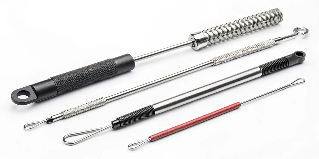 A variety of commercial truck brake spring tools for safe brake ...