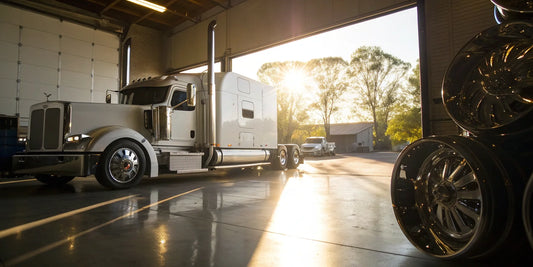 A selection of quality aftermarket parts for a semi truck.