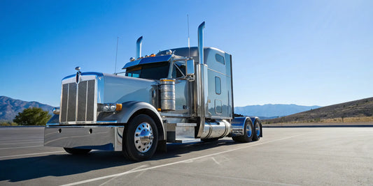 A well-maintained semi truck ready to sell for cash.