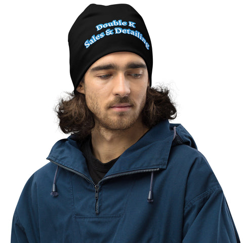All-Over Print Beanie DoubleKSD 