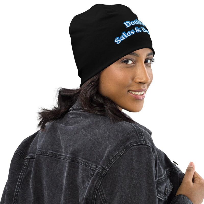 All-Over Print Beanie DoubleKSD 