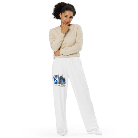 All-over print unisex wide-leg pants DoubleKSD 