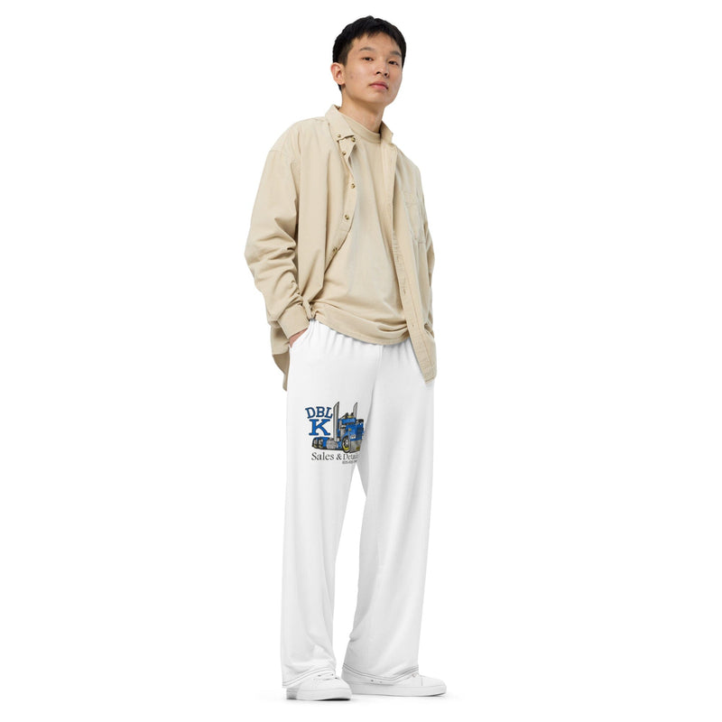 All-over print unisex wide-leg pants DoubleKSD 